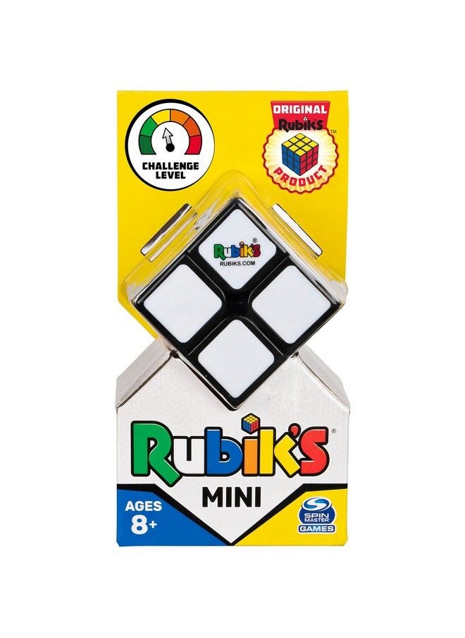 Rubik's - Rubik Mini Original 2X2 Rubik Cube 3D Puzzle Fidget Cube Stress Relief Fidget Toy Brain Teasers Travel Games For Adults And Kids Ages 8 And Up - Image 1