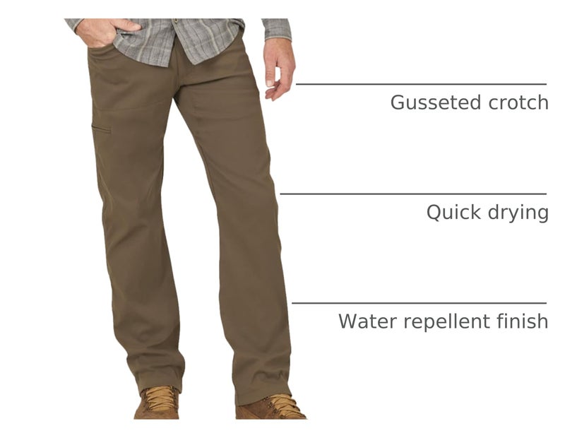 ATG by Wrangler Men's Synthetic Utility Pant, morel, 32W x 32L - Image 4