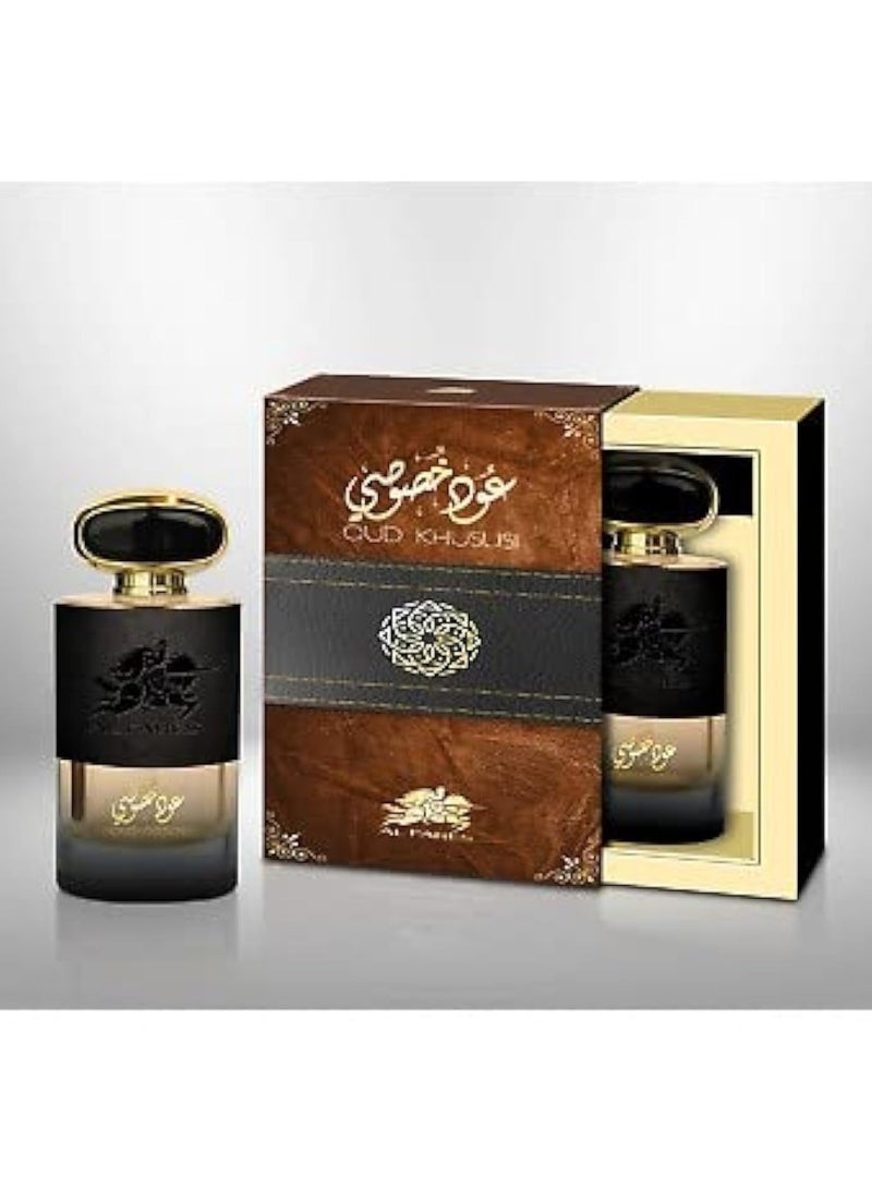 Al Fares Oud Khossi Perfume for Men 100ml - Image 2