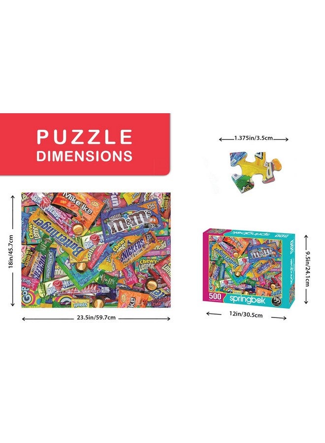 سبرينغبوك أحجية الصور المقطوعة من سبرينغبوك، 500 قطعة، سويت توث، متعددة الألوان - Image 3