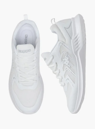 Kappa Men's Logo Print Sports Shoes with Lace-Up Closure