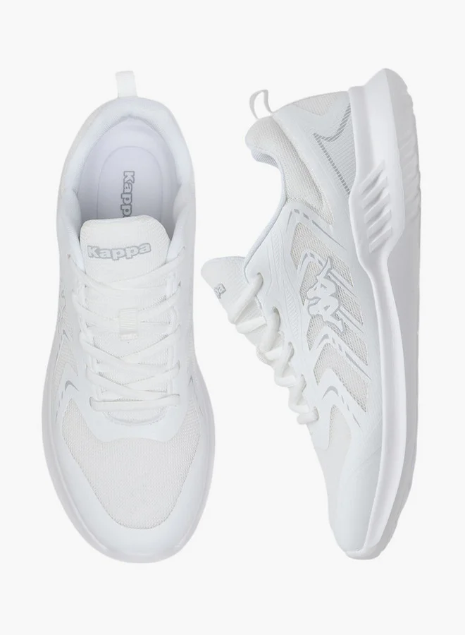 كابا Men's Logo Print Sports Shoes with Lace-Up Closure