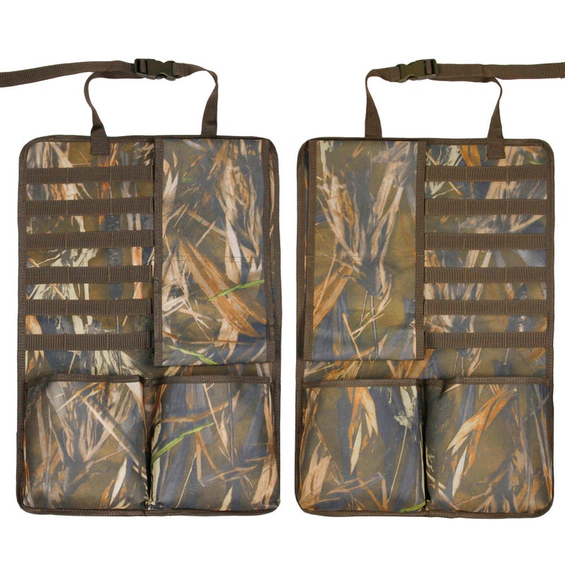 Car Seat Back Organizer Bag Hanging Bag Storage Bag Holder Rack with Molle Straps Molle Vehicle Panel Pockets Universal - Image 1
