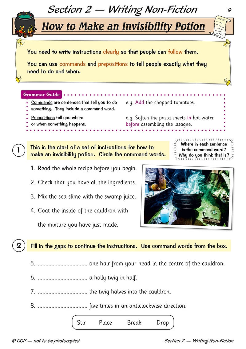 KS2 English Writing Targeted Question Book - Year 3 - Image 2
