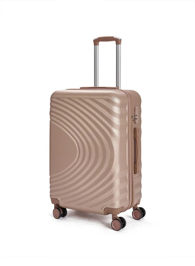 LIMRA Travel bags consisting of 3 luggage bags with a solid and strong design, size 28"20"12"inches Gold