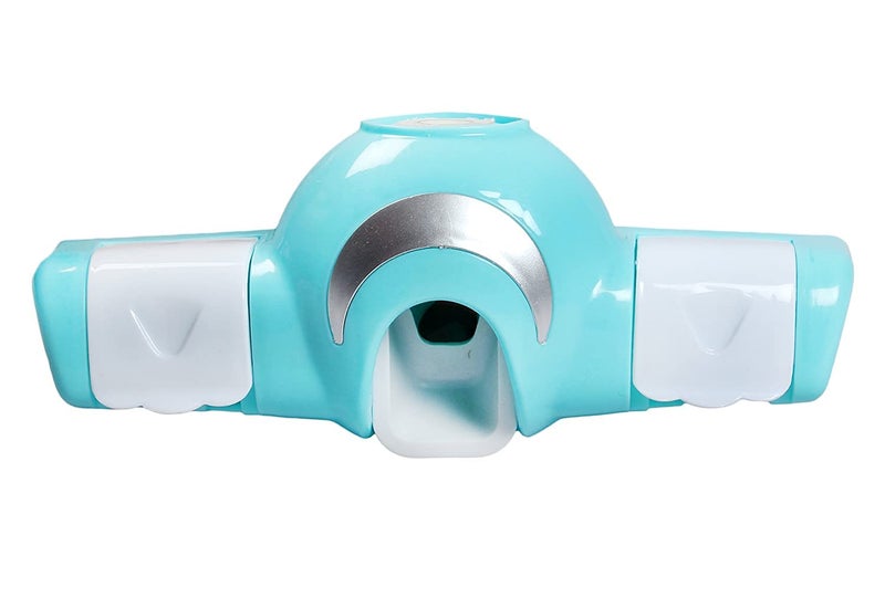 Whitecloud TRANSFORMING HOMES® Automatic Squeezer Toothpaste Dispenser with Detachable Toothbrush Holder for Home and Bathroom Multicolor (Brushes Not Included) (JX600) - Image 1