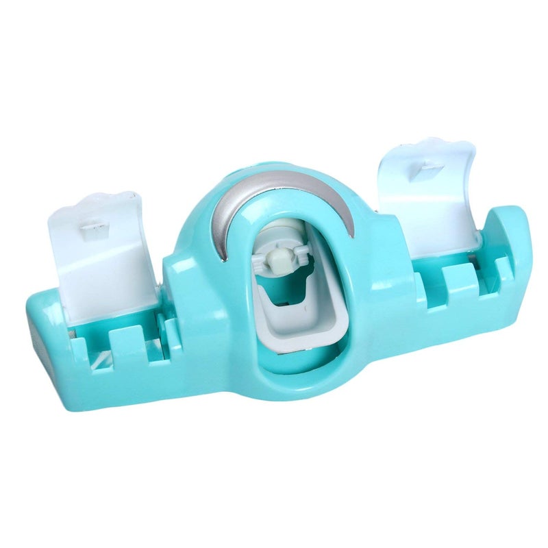 Whitecloud TRANSFORMING HOMES® Automatic Squeezer Toothpaste Dispenser with Detachable Toothbrush Holder for Home and Bathroom Multicolor (Brushes Not Included) (JX600) - Image 2