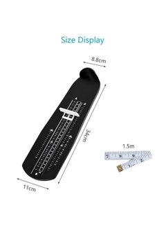 PRO Foot Gauge Shoe Size Measuring Device Children Shoe Size Measuring Device with 1 Tape Measure Feet for Determining Shoe Sizes Children Women Men for EUR UK Shoe Measuring Device  - Image 2