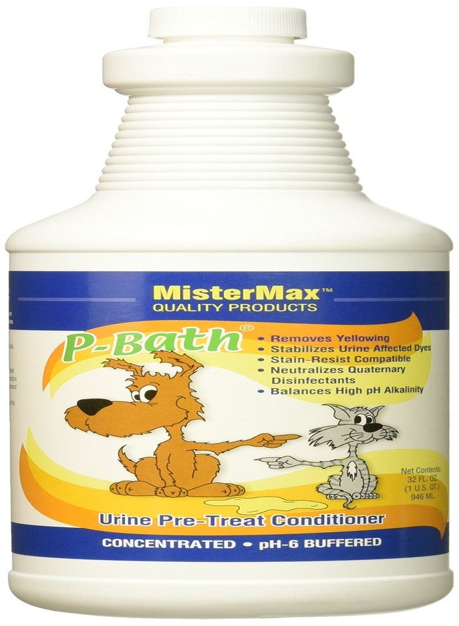 Mister Max P-Bath Urine Pre Treat Conditioner, Quart Size - Image 1