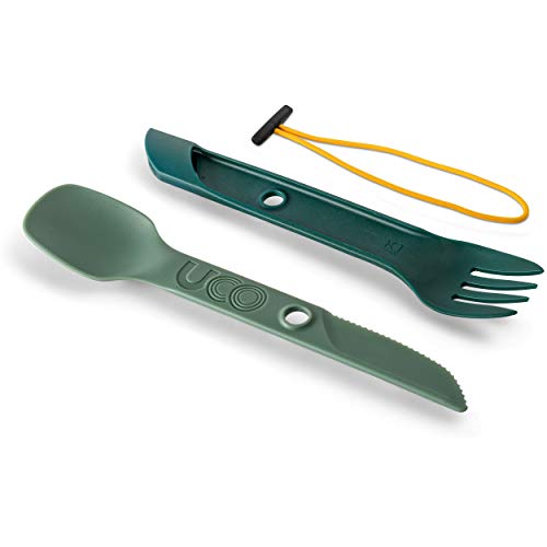UCO 2-Piece Switch Spork Camping Spoon-Fork-Knife Utensil - Image 1