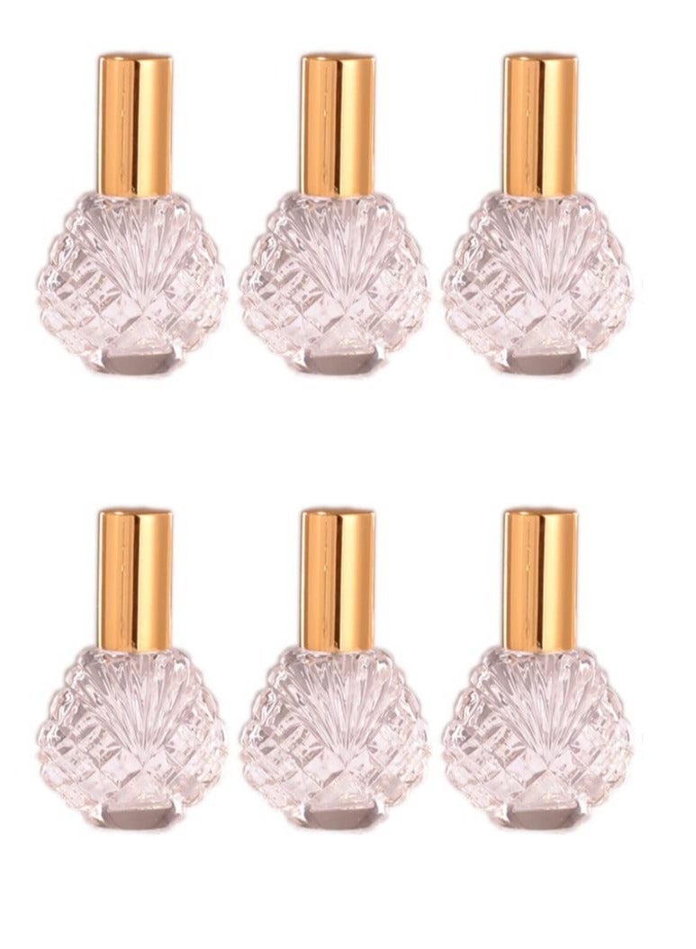 XiuWoo 6 Reusable Perfume Spray Fine Mist Bottles Empty Travel Cosmetics Container 15ml - Image 1