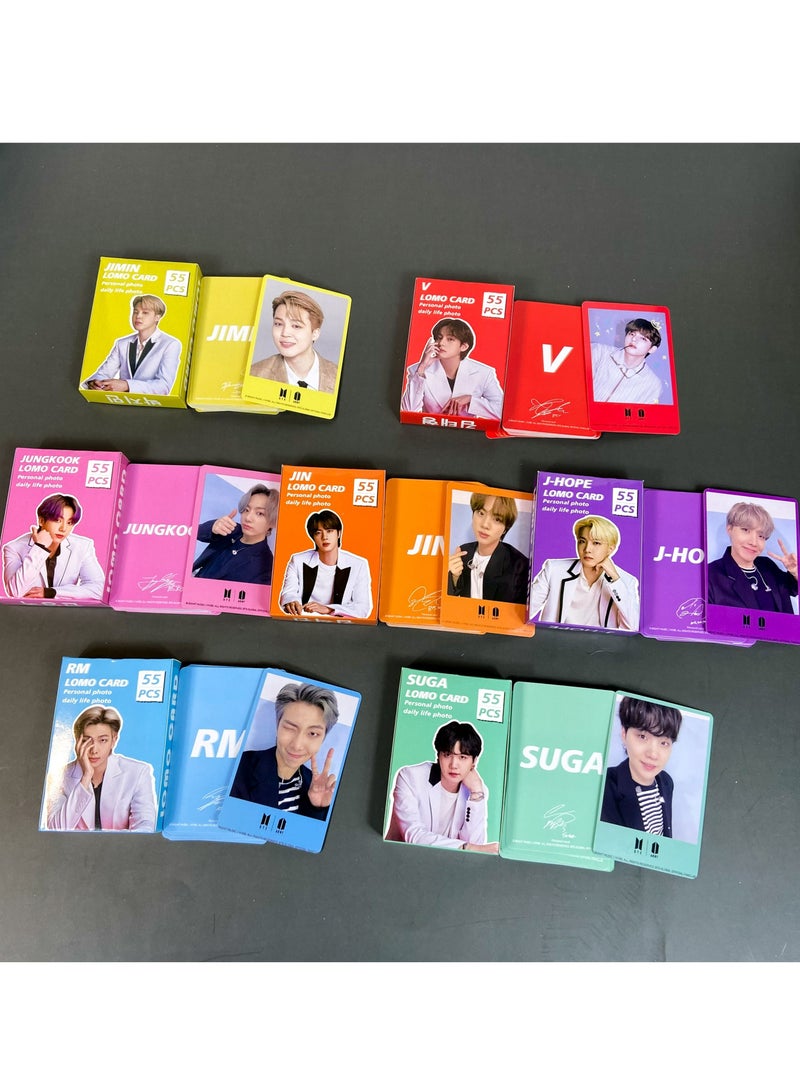 SKYLO 55-Piece BTS Jin Personal Photo Lomo Card - Image 5
