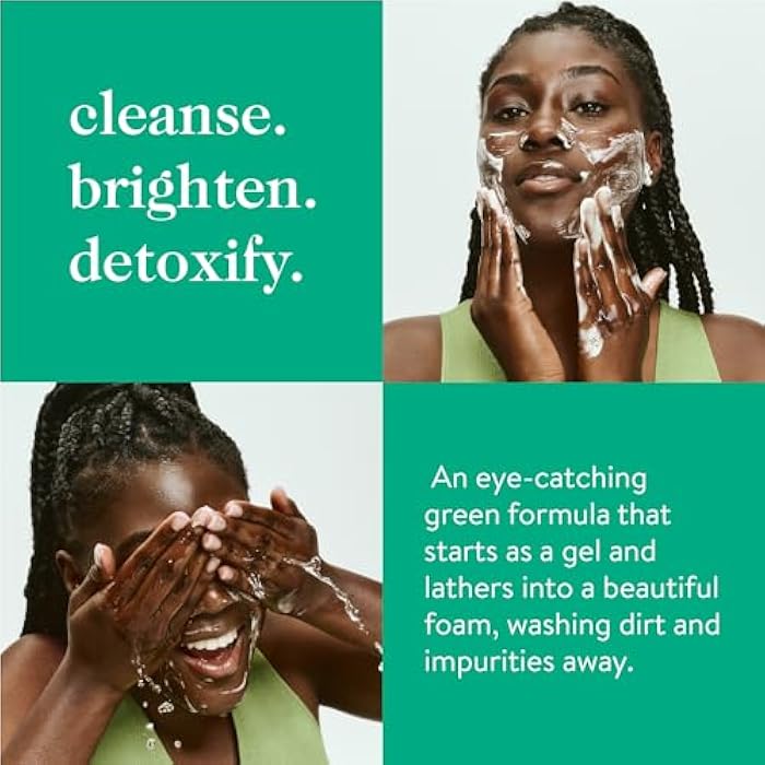 good.clean.goop beauty The Daily Juice Cleanser | Foaming Facial Cleanser to Hydrate & Cleanse Skin | Fruit Enzyme, Chlorella Extract & Spinach Leaf Extract | Face Wash to Detoxify Skin | 4.2 Fl oz - Image 2