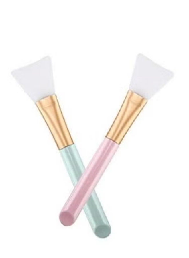 Generic 2-Piece Face Mask Applicator Brush Set 