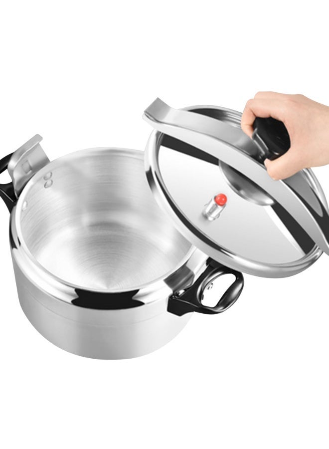 Denx 7L Pressure Cooker, Large Capacity Non Stick Aluminium Cooking Pot For Home & Kitchen, Fast Heating & Energy Saving Cooking Pot, Safe Lock Pressure Cooker For Rice, Biryani, Stew, Lentils, Soup, Meat, Family Size Multipurpose Cooker, Durable Nonstick Aluminium Cooker For Daily Use, DX3428 - Image 3