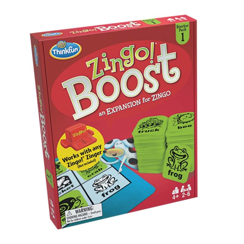 ThinkFun Zingo! Booster Pack #1 - Exciting Expansion Pack for Zingo! Game | Engages Kids in Learning | Enhances Memory & Word Recognition Skills | Trusted by Families Worldwide - Image 2