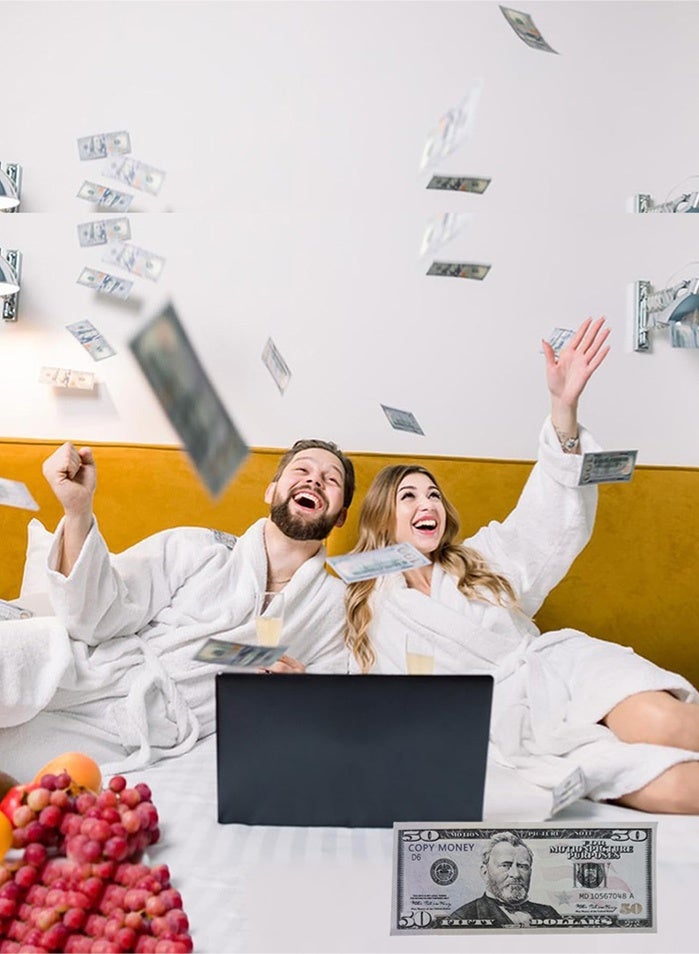 MissTiara 1000 Pieces Play Money for Kids Prop Money 50 Dollar Bills Copy Money Magician Porp,Movie Props - Image 4