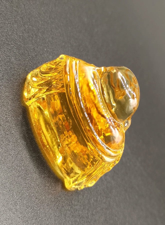 Reyife Healing Crystal Laughing Buddha Statue Mini Happy Lucky Buddha Figurine Meditation Feng Shui Wealth Ornament for Desk Car Home Decor - Image 4