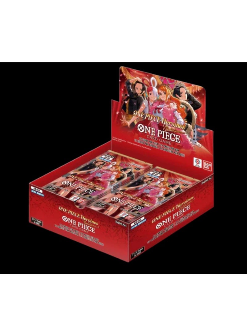 EB-03 إكسترا بوستر “ONE PIECE HEROINES EDITION” صندوق بوستر (إنجليزي) | 24 حزمة | مختوم مصنعياً 🎴💎