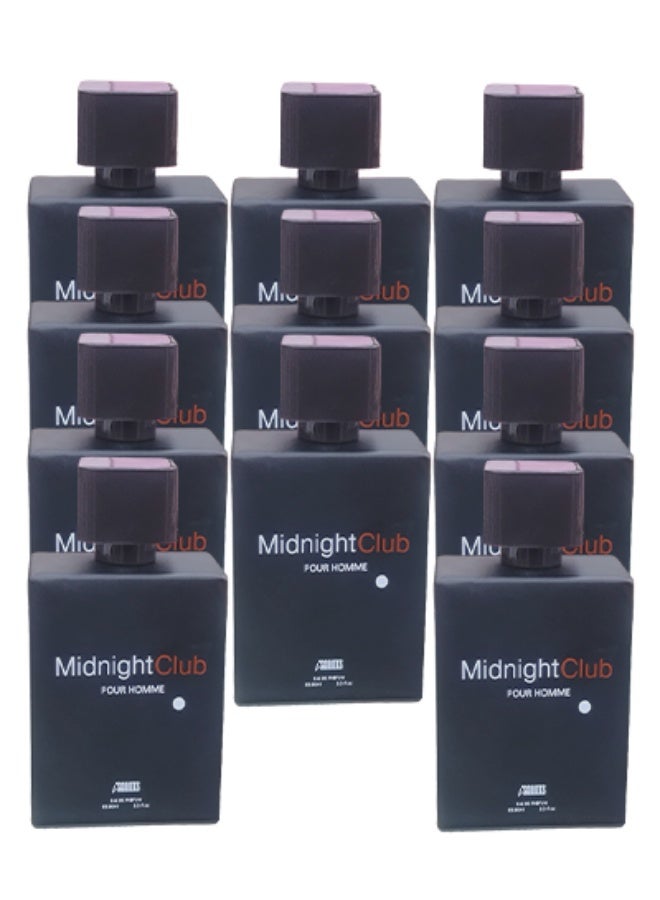آي سينتس بريميوم 11 قطع عطر ميدنايت كلوب للرجال 100 مل - Image 1