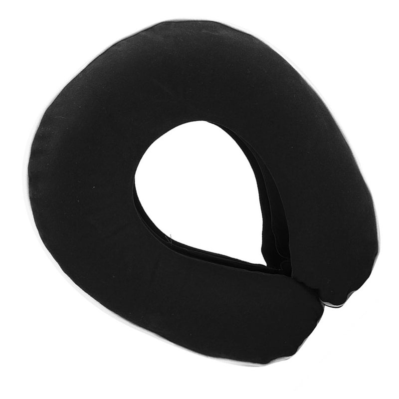 Inflatable Cervical Collar: Blue Ergonomic Low-front High-back Design - Soft Hook-and-loop Adjustable Neck Traction Device for Neck Support & Cervical Stretching Relief - Image 5