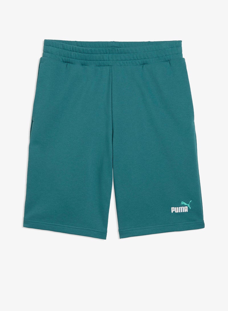 PUMA 10" Essential Two Color No. 1 Logo Shorts - Image 1