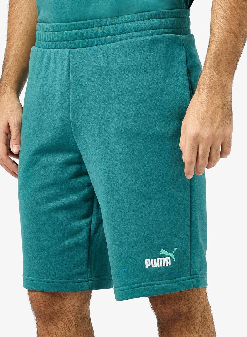 PUMA 10" Essential Two Color No. 1 Logo Shorts - Image 3