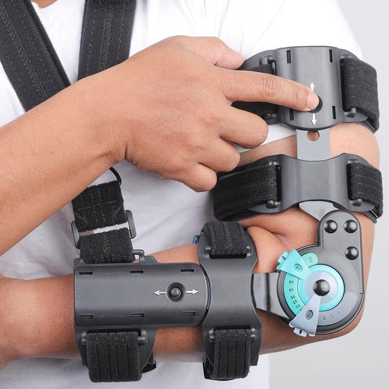 DYNA دعامة الكوع ROM - حجم عالمي - دعم حركة الكوع (اليمين) - Image 5