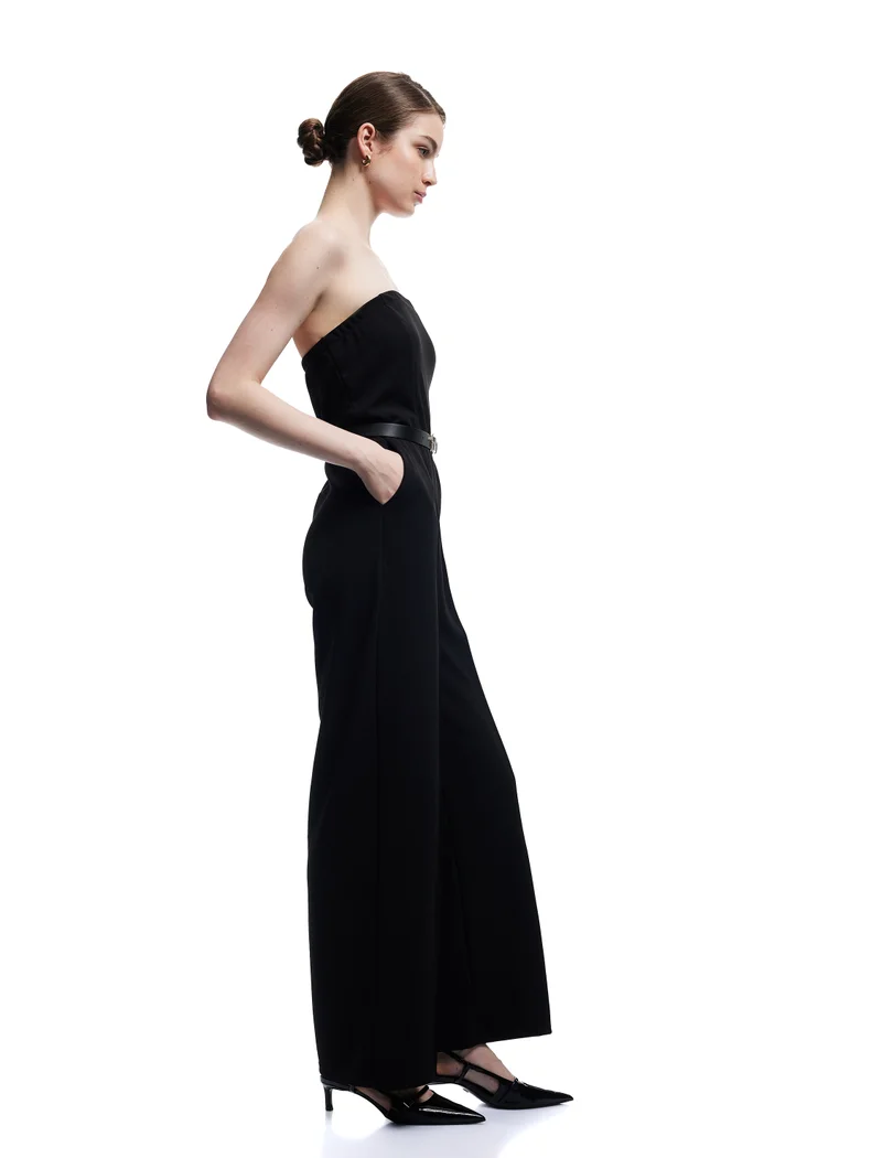 Koton  Belted Strapless Overalls for Women | Best Price UAE