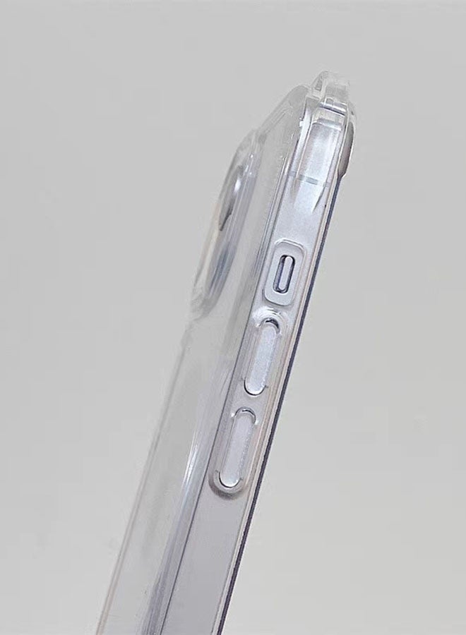 HD transparent MagSafe compatible magnetic phone case with airbag shockproof corners, ultra-thin powerful magnet case - Image 4