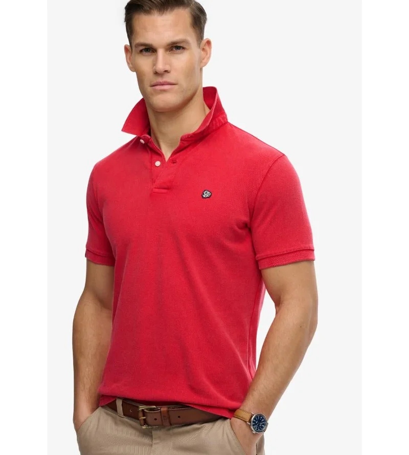 سوبر دراي Vintage Destroy Polo Shirt