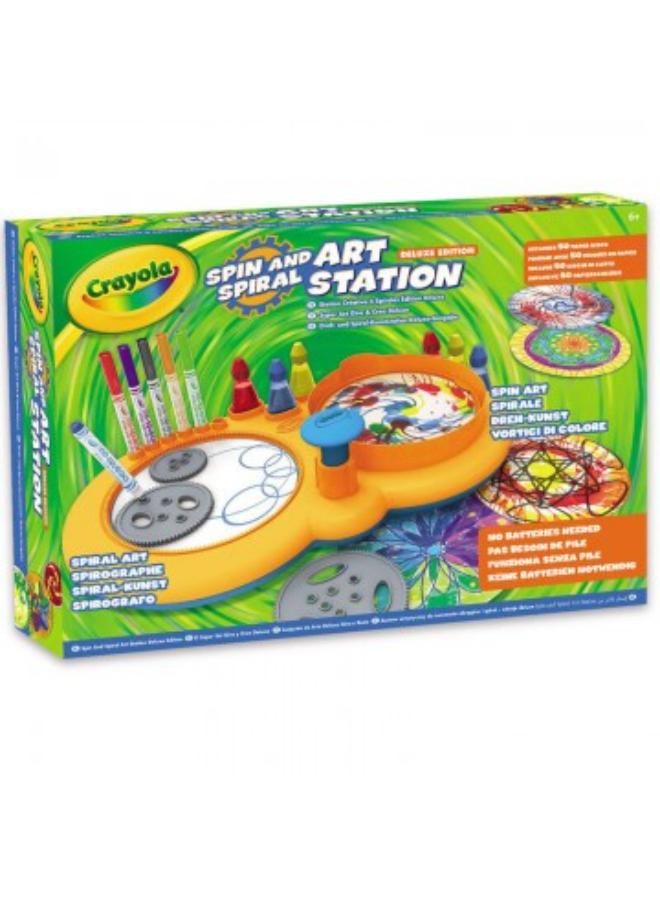 كرايولا Egl محطة فن اللوحة الحلزونية المجنونة - مجموعة سوبر جيرا كرايو