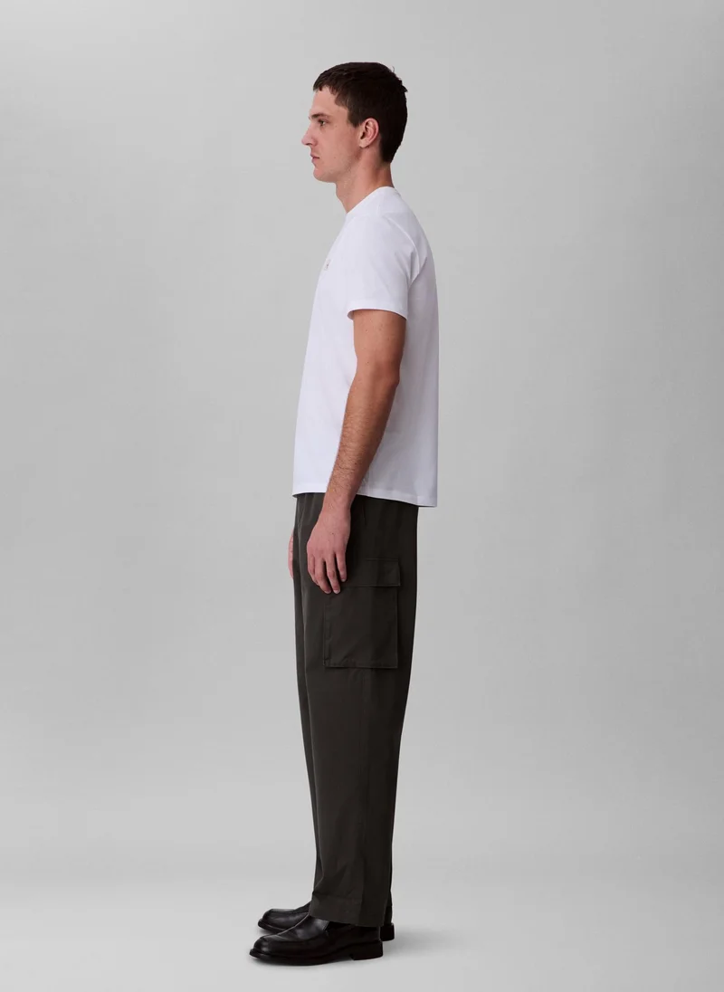Calvin Klein Jeans  Straight Cotton Twill Cargo Trousers for Men | Best Price UAE