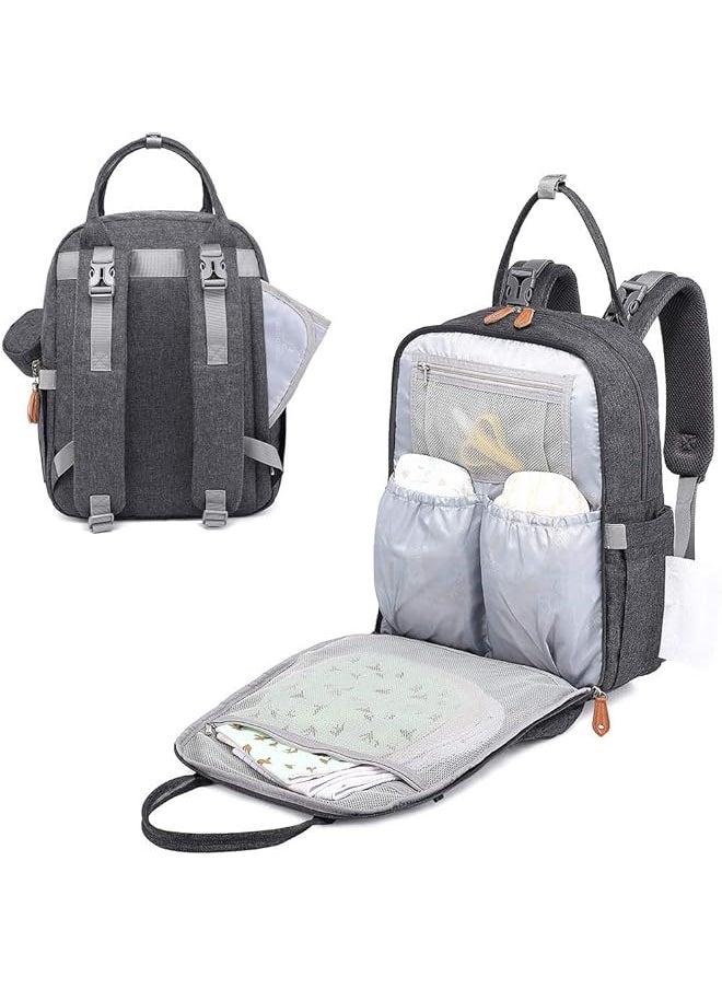 erorex - Diaper Bag Backpack Baby Essentials Travel Bag Multi Function Waterproof Diaper Bag Travel - Image 1
