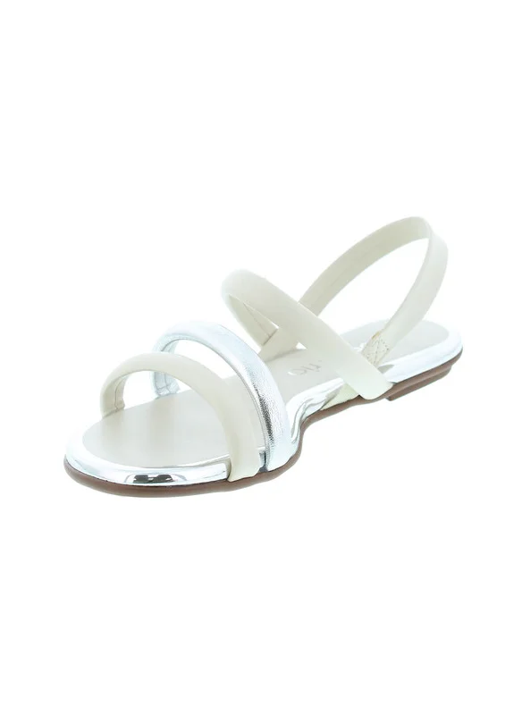 Beira Rio Beira Rio Ladies Sandals With Back Strap Off White | Made In Brazil