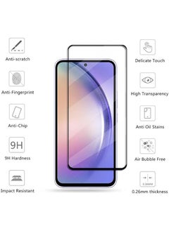 Generic Samsung Galaxy A54 5G Screen Protector, 9H Tempered Glass Screen Protector for Samsung Galaxy A54 5G, Support Fingerprint Unlock, Case Friendly, Anti-Scratch Film  - Image 3