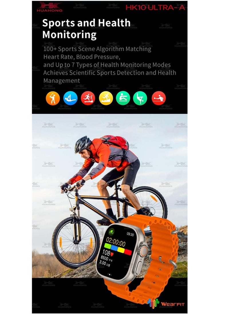 HK - HK10 ULTRA-A Smartwatch 2.02 Inches Large Screen - Image 1