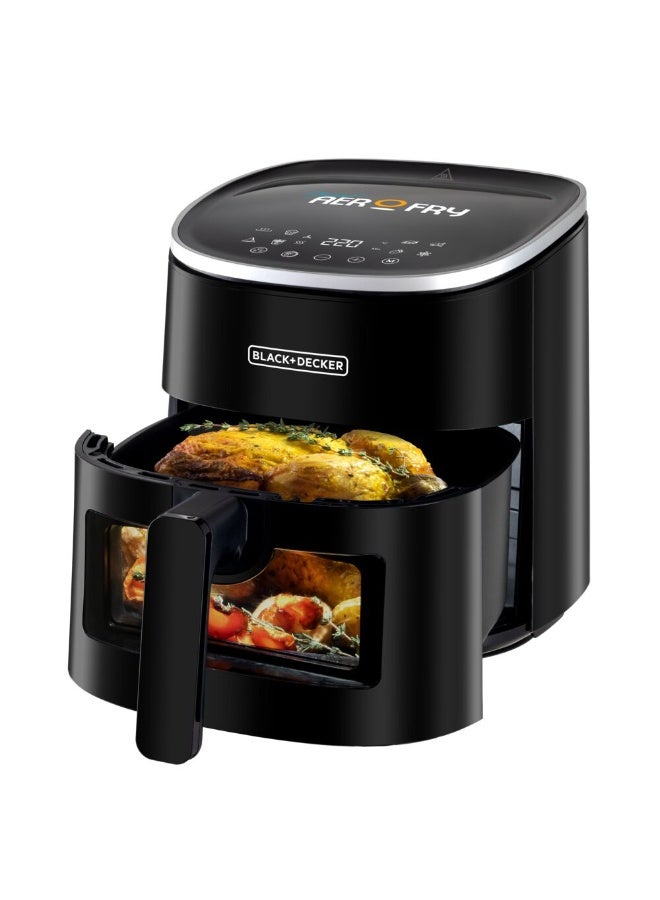 BLACK+DECKER 8-in-1 Digital AerOfry with Window 1300W AF4210-B5 4.2 L 1300 W AF4210-B5 Black - Image 2