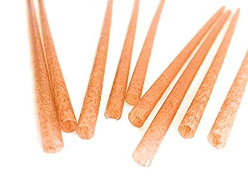 Bamboorganic 250 عبوة من مصاصات الأجاف غير المغلفة بديل صديق للبيئة للبلاستيك ومصاصات الورق من نباتات - Image 4