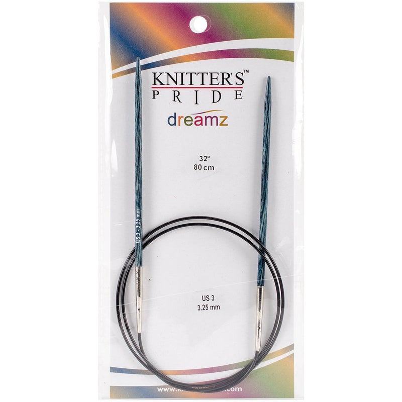 Knitter's Pride-Dreamz Fixed Circular Needles 32", Size 3/3.25mm - Image 3