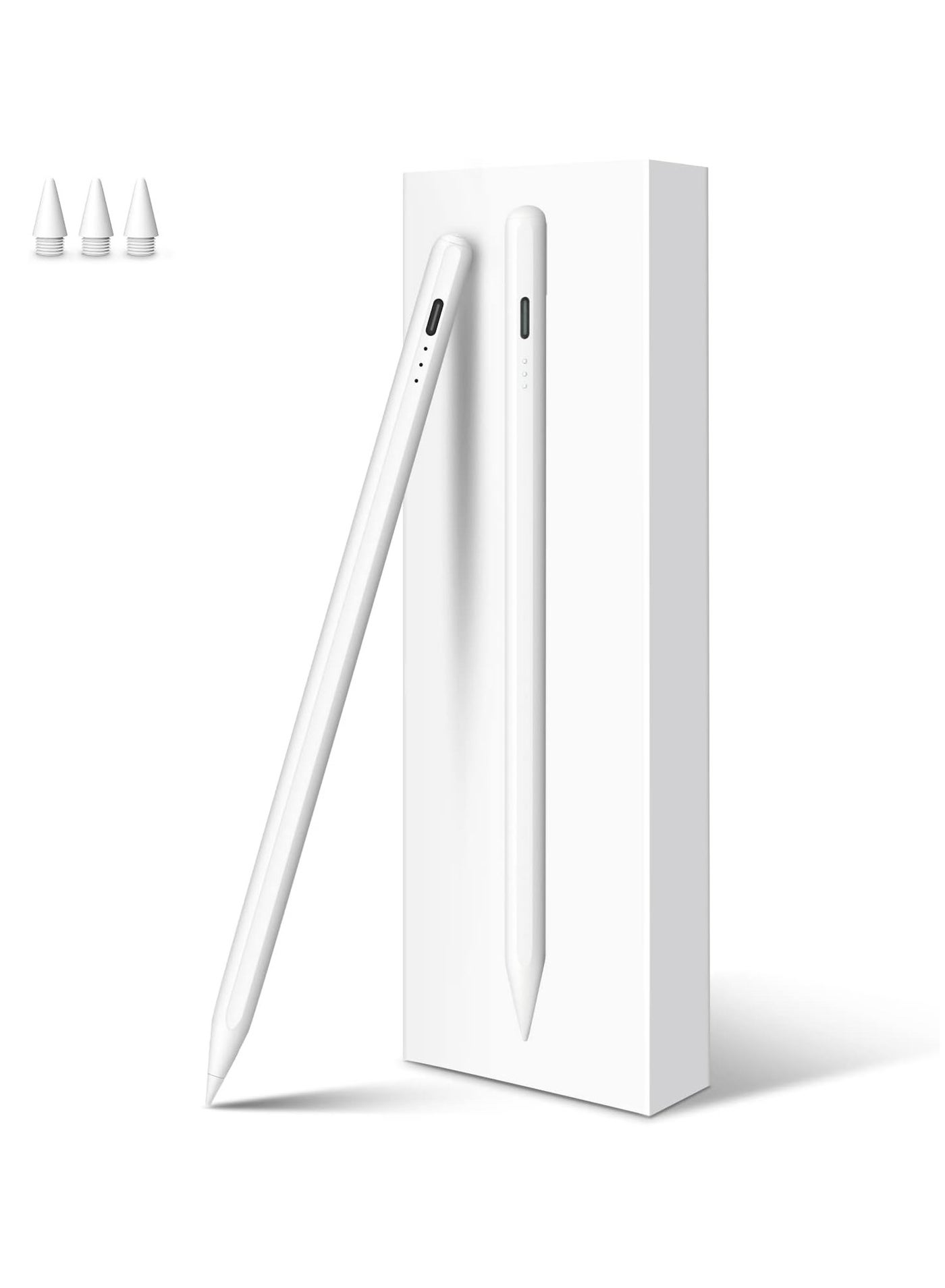 general Stylus Pen for iPad, 13 mins Fast Charge Apple iPad Pencil with Palm Rejection, Tilt Sensitivity, Work for 2018-2024 iPad Air 3/4/5/M2, iPad Mini 5/6, iPad 6/7/8/9/10, iPad Pro 11"/12.9"/M4