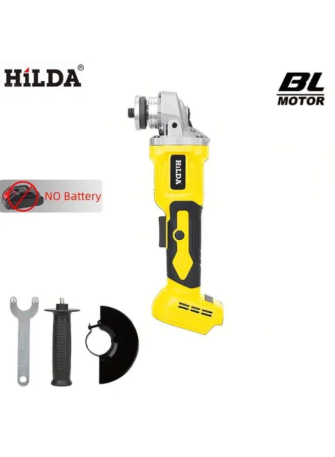 هيلدا مطحنة زاوية لاسلكية بدون فرش متغيرة السرعة 2500-9000 دورة في الدقيقة مجموعة أدوات - Image 1