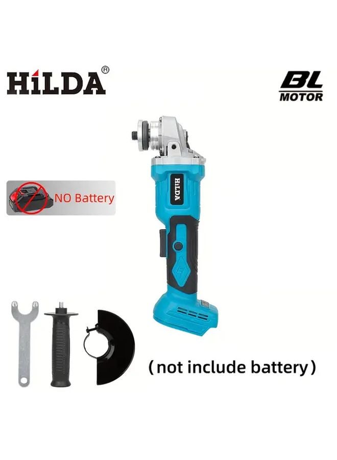 هيلدا مطحنة زاوية لاسلكية بدون فرش متغيرة السرعة 2500-9000 دورة في الدقيقة مجموعة أدوات - Image 2