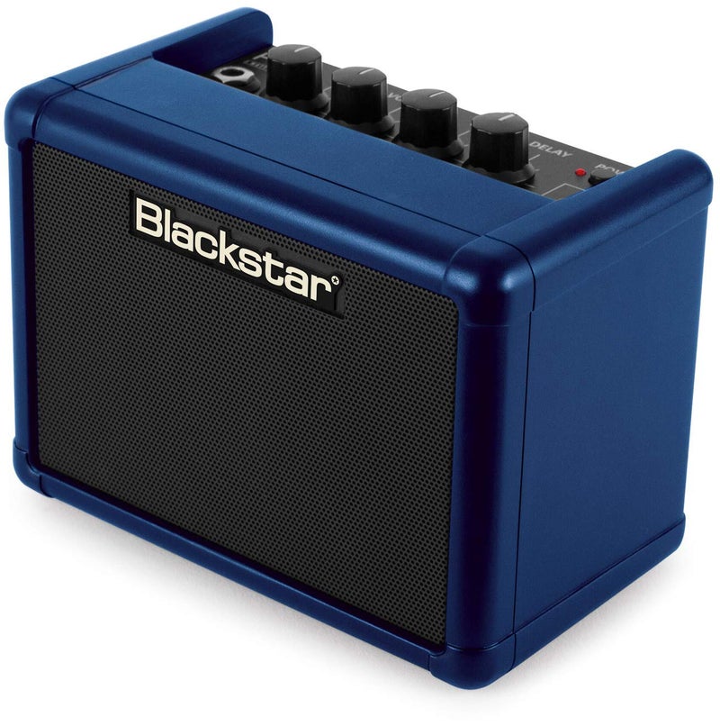 Blackstar بلاكستار فلاي 3 - مضخم صوت ميني 3 واط 1x3 بوصة مع 2 قناة، تأثير تأخير شريطي، وميزة الشكل اللانهائي المسجلة - أزرق ملكي - Image 2
