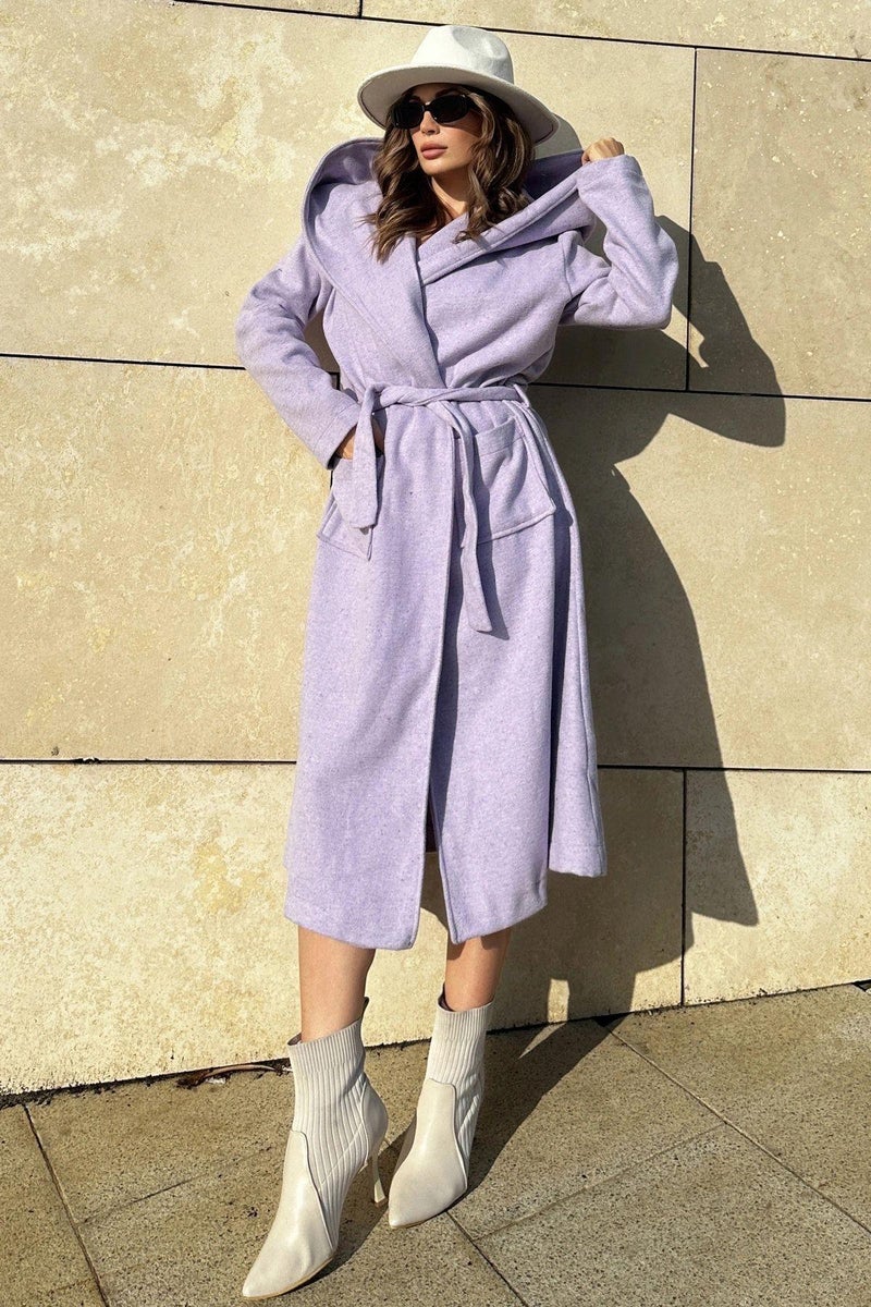 Weshaya Coat Women Lilac - Image 1
