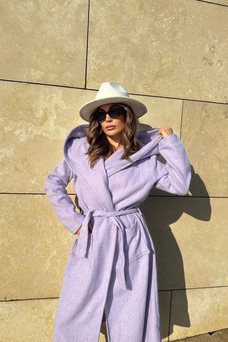 Weshaya Coat Women Lilac - Image 2