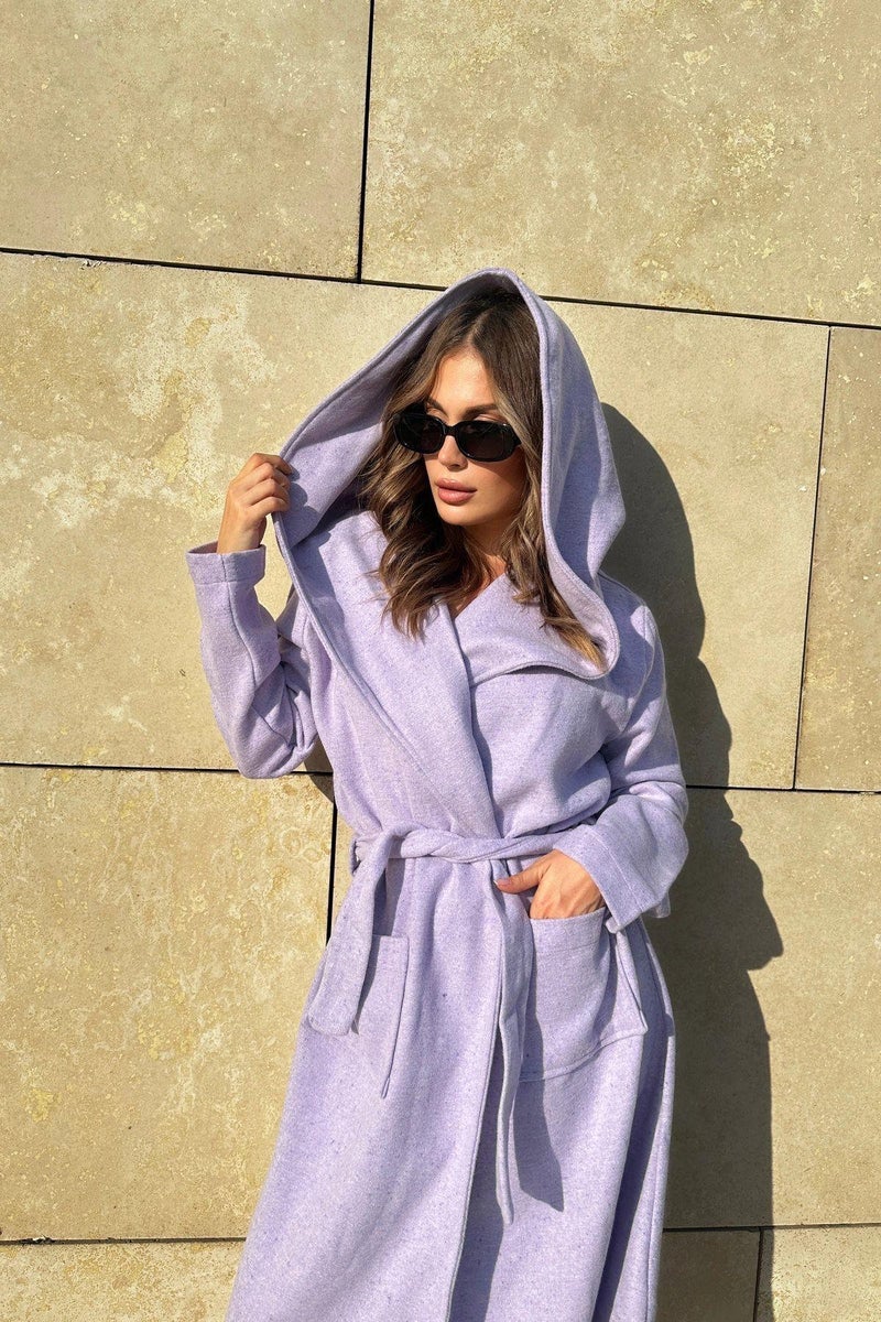 Weshaya Coat Women Lilac - Image 3
