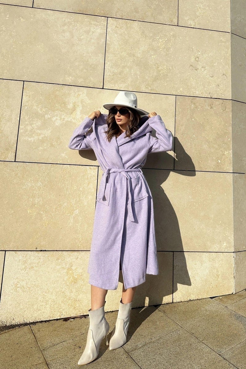 Weshaya Coat Women Lilac - Image 5