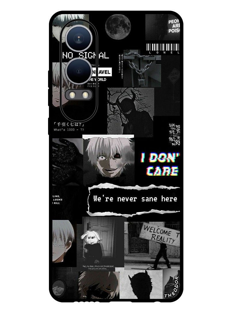 Theodor Protective Case Anti Scratch Shock Proof Bumper Cover For OnePlus Nord CE4 Lite We're Never Sane Here - Image 1