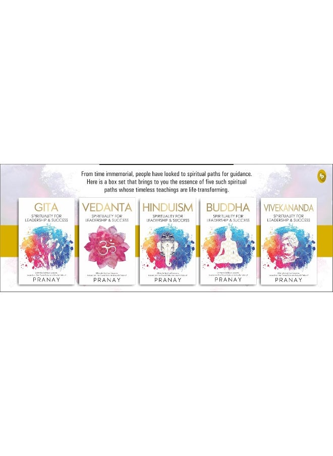 null - Spirituality For Leadership & Success (Box-Set of 5 Books): Gita, Vedanta, Hinduism, Buddha, Vivekananda - Image 1
